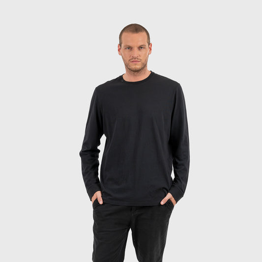 POLERA MANGA LARGA DE HOMBRE BLACK BUBBA