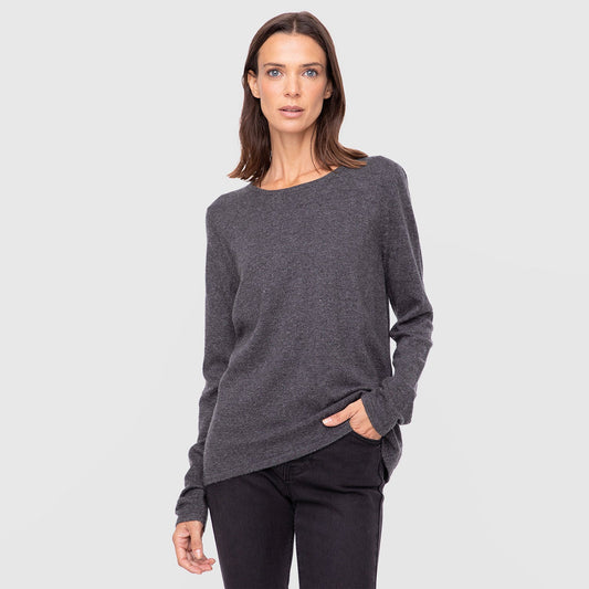 WOMEN'S SOLID SWEATER