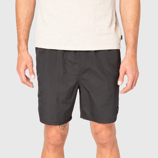 Black Cargo Swimsuit