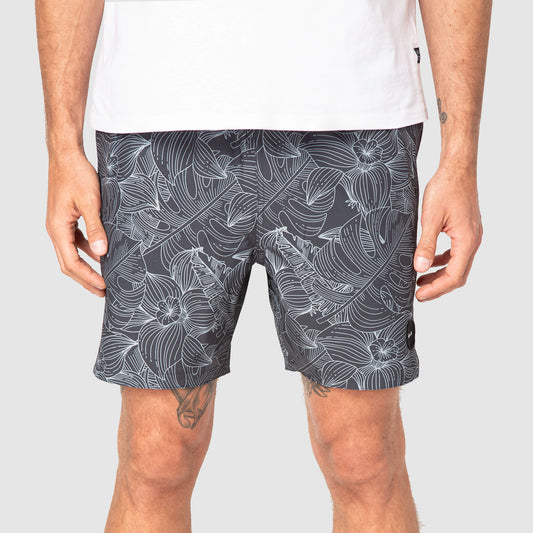 DARK LEAVES SWIMSUIT