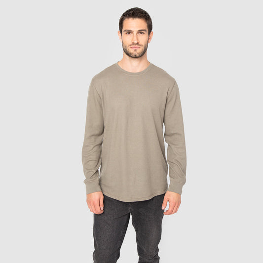 Greige Waffle T-shirt