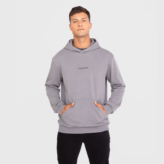 POLERON HODDIE BLACK IN BLACK