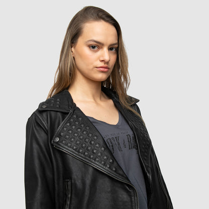 CHAQUETA CUERO WOMEN