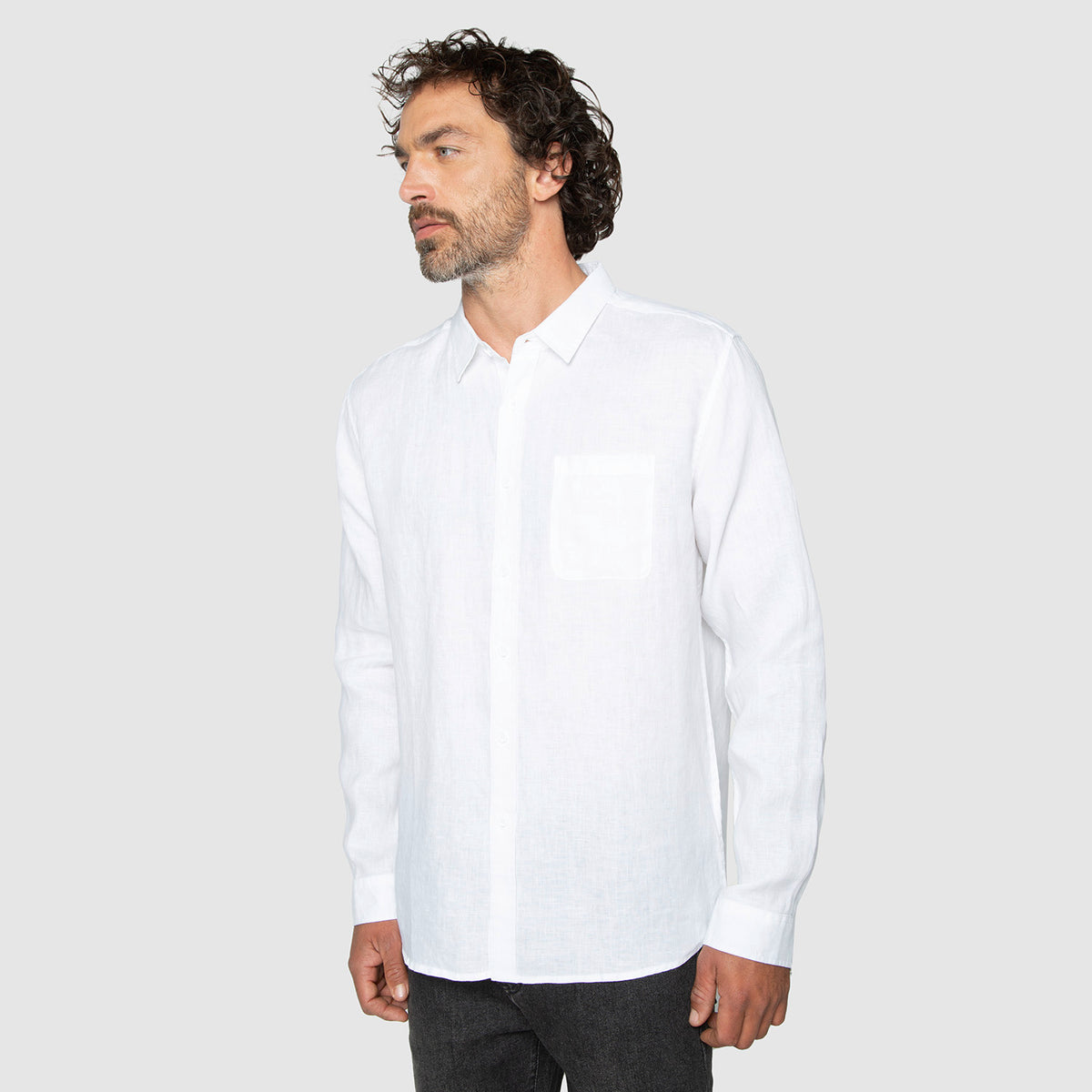Linen Long Shirt