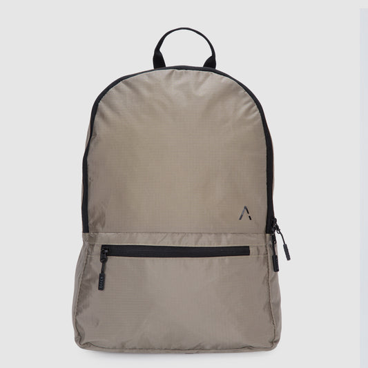 MOCHILA PLEGABLE RIPSTOP SAND
