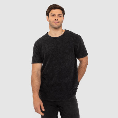 POLERA WAFFLE MANGA CORTA