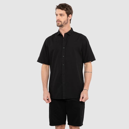 CAMISA DE ALGODÓN MANGA CORTA
