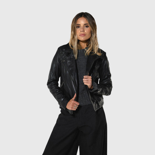 WOMEN'S LEATHER JACKET